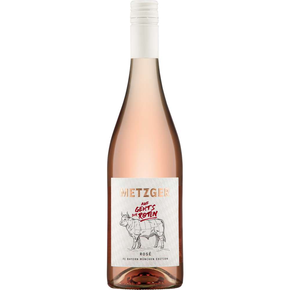 Produktabbildung Metzger FC Bayern München Edition Roséwein QW trocken