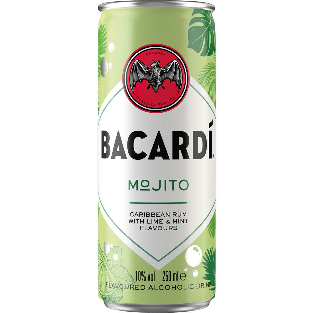 Produktabbildung Bacardi Mojito, 10%