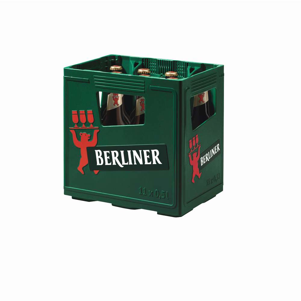 Produktabbildung Berliner Pilsener Bier, 5% (11x 0,500 Liter)