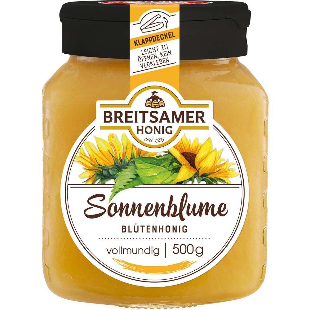 Produktabbildung Breitsamer Sonnenblumen Blütenhonig