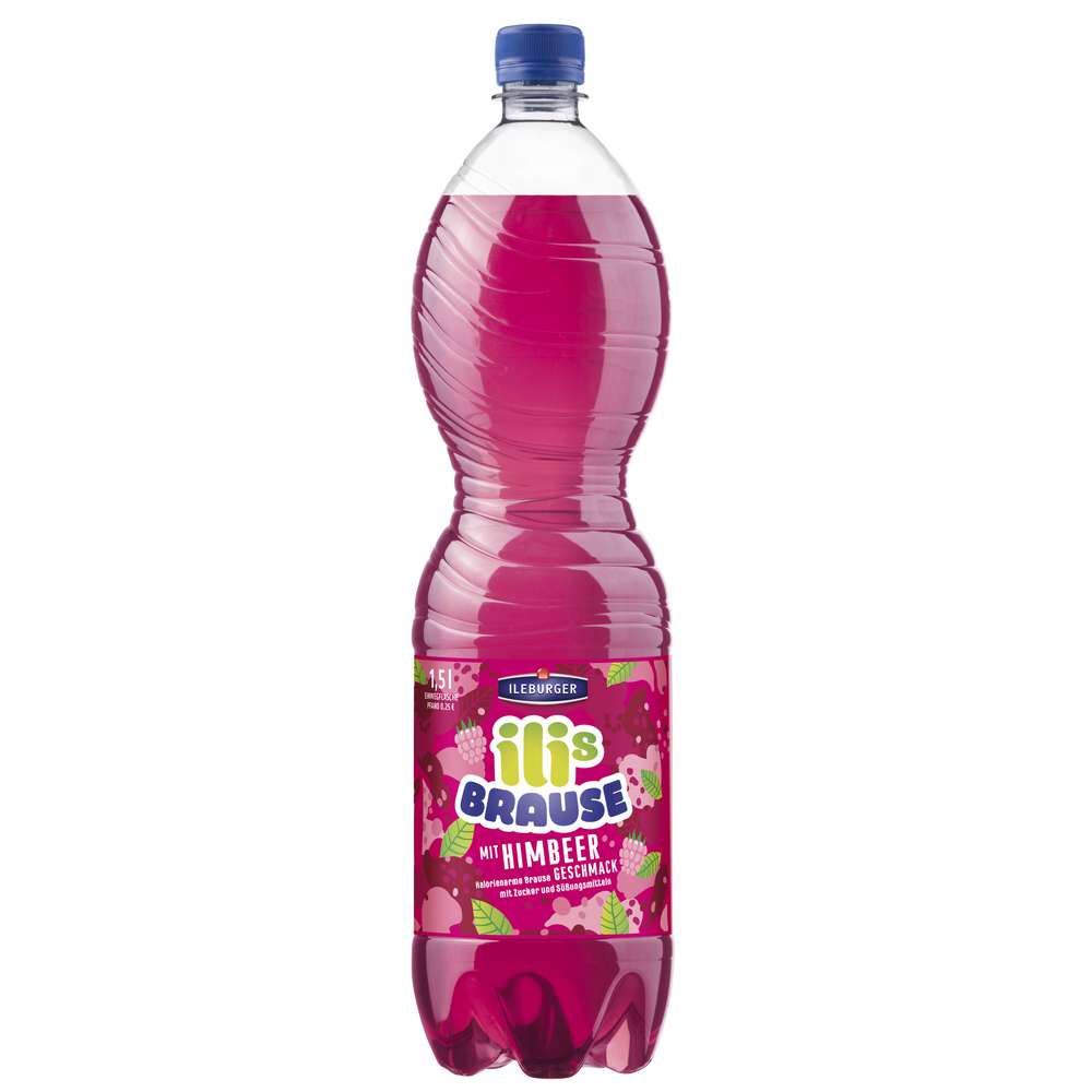 Produktabbildung Ileburger Sachsen Quelle Limonade Ilis-Brause, Himbeeren