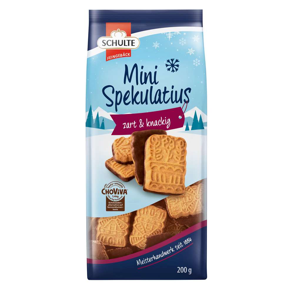 Produktabbildung Schulte Mini Spekulatius dunkel