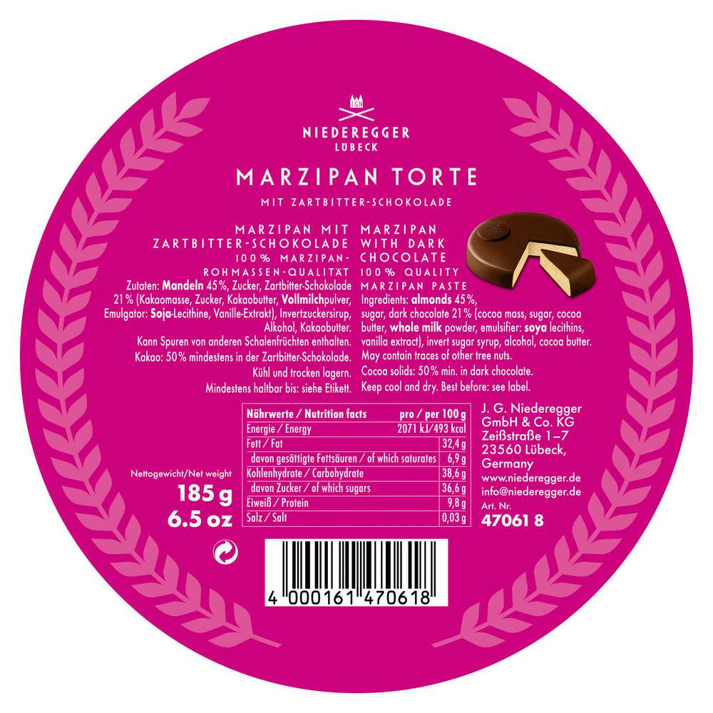 Produktabbildung Niederegger Marzipan Taler Super Mom