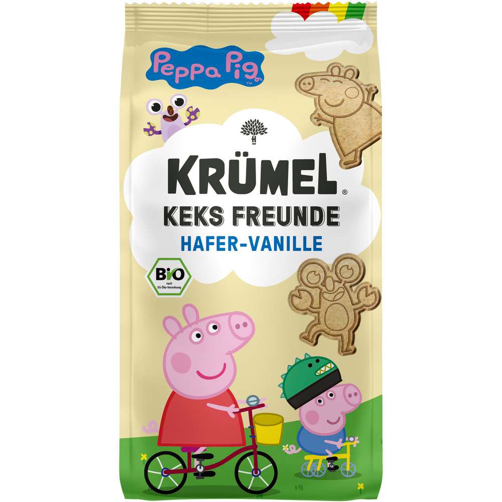 Produktabbildung Krümel Peppa Pig Kekse, Vanille-Hafer