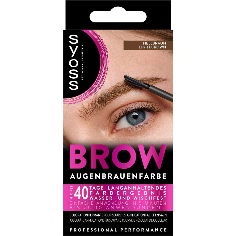 Produktabbildung Syoss Augenbrauen Kit, Hellbraun 5-1