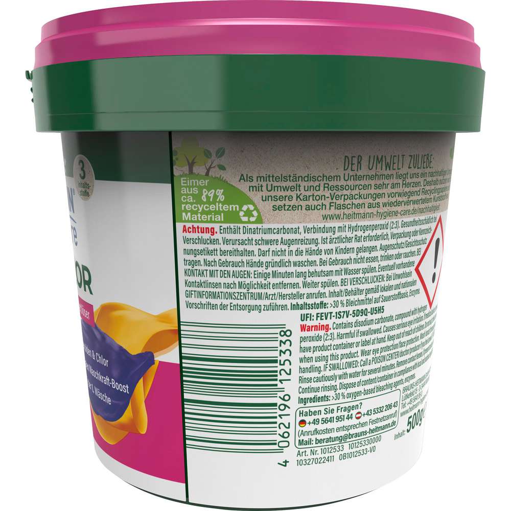 Produktabbildung Heitmann Fleckenentferner, Oxi Color