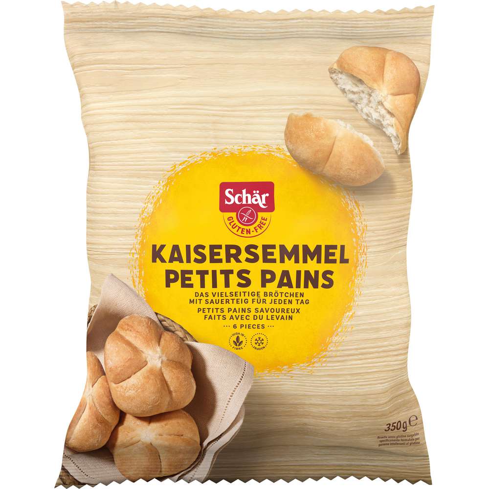 Produktabbildung Schär Kaisersemmel, glutenfrei, tiefgekühlt