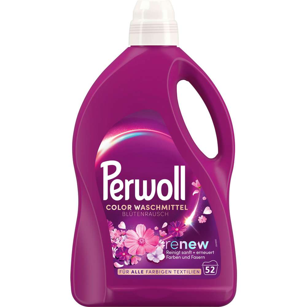 Produktabbildung Perwoll Color-Waschmittel, flüssig, Renew Blütenrausch