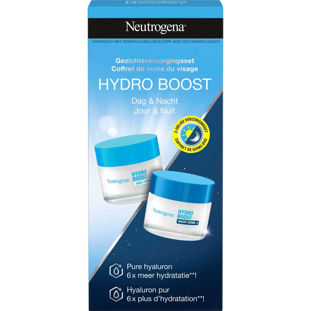 Produktabbildung Neutrogena Geschenkset Hydro Boost, Aquacreme & Nachtcreme