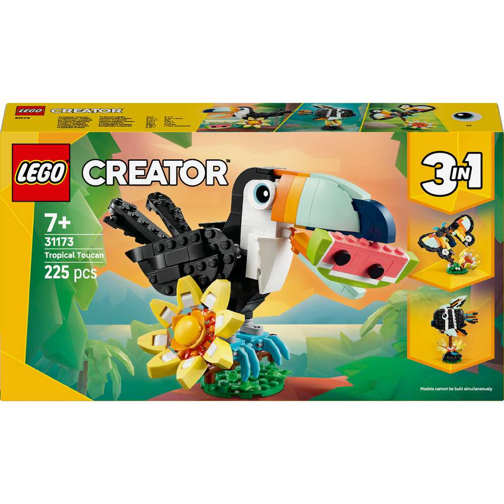 Produktabbildung Lego LEGO Creator Wilde Tiere: Tropischer Tukan 31173