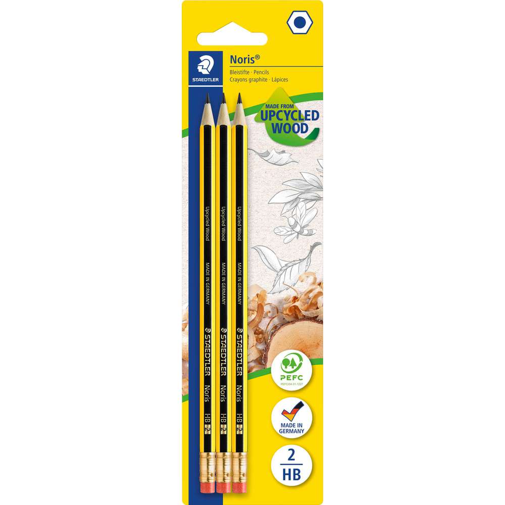 Produktabbildung Staedtler Bleistift mit Radiertip Noris HB