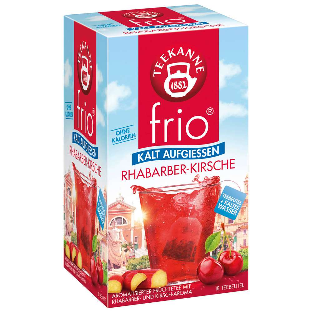 Produktabbildung Teekanne Instant Tee-Getränk frio, Rhabarber-Kirsche