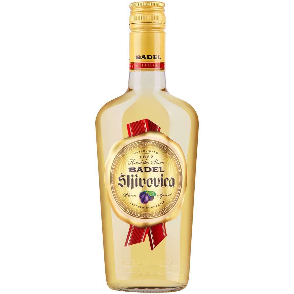 Produktabbildung Badel Original kroatischer Pflaumenschnaps Sljivovica, 40 %