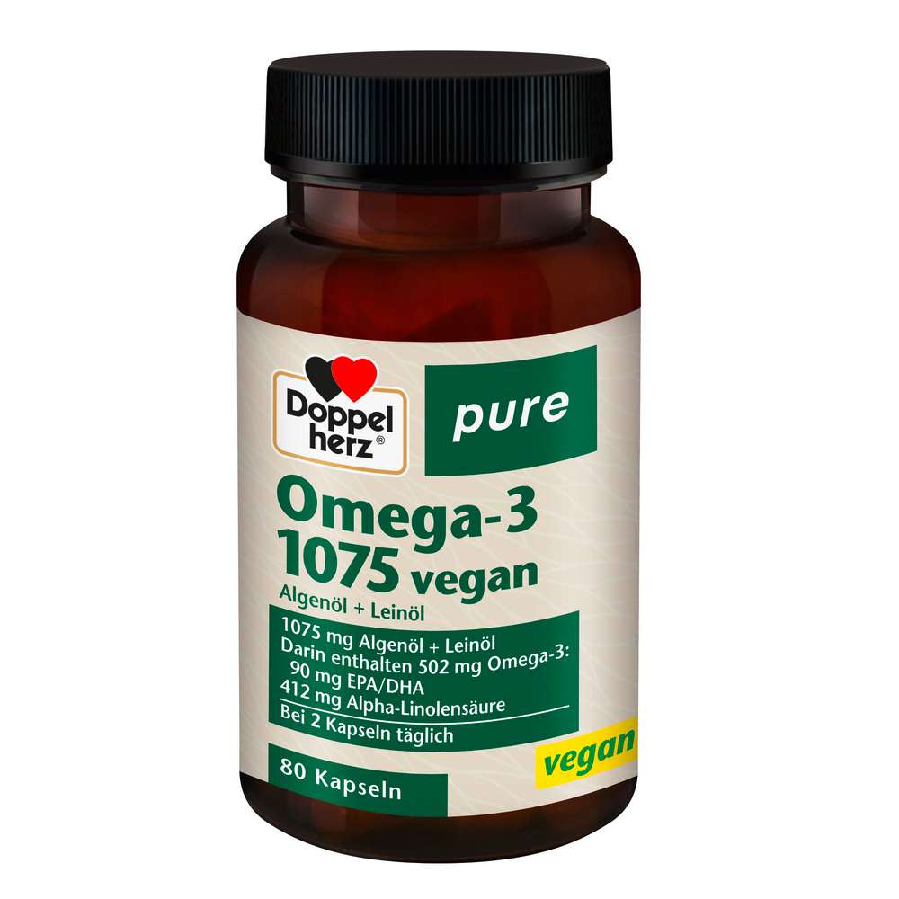 Produktabbildung Doppelherz Pmega-3 pure 1075 vegan