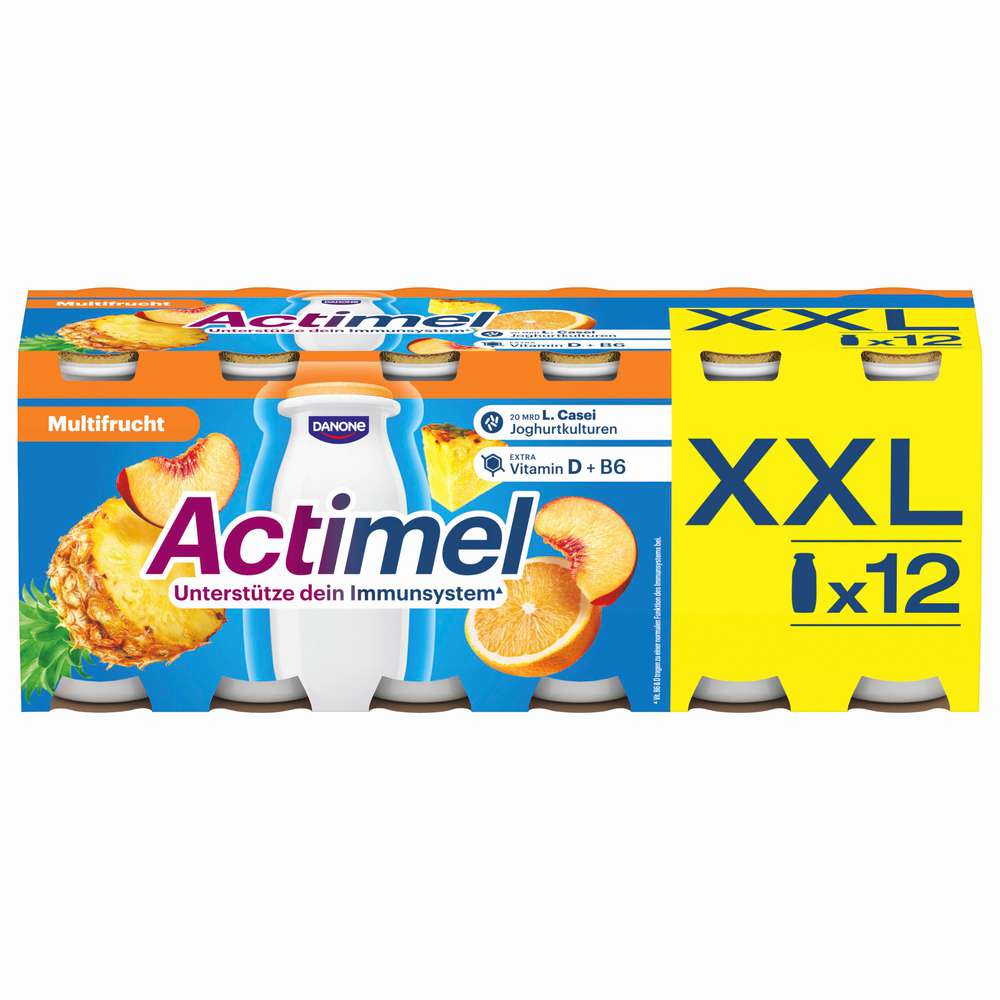 Produktabbildung Danone Actimel Trinkjoghurt, Multifrucht