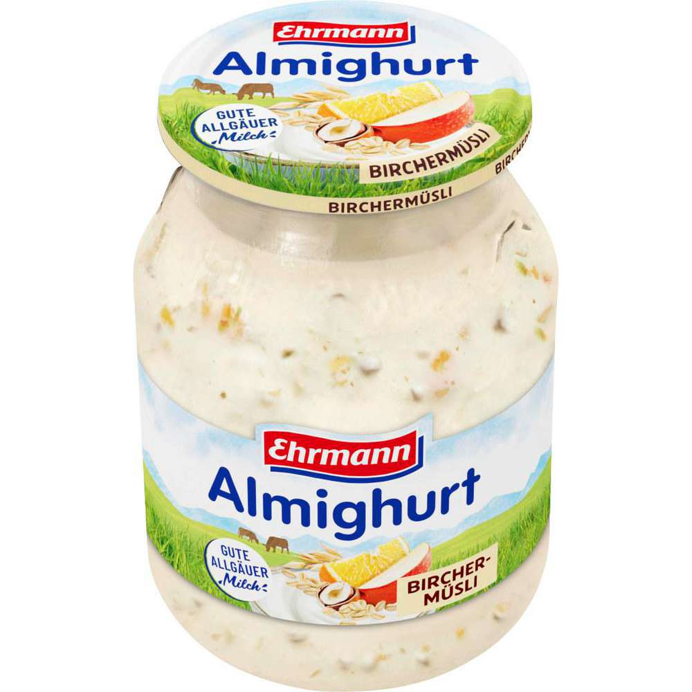 Produktabbildung Ehrmann Almighurt Bircher Müsli