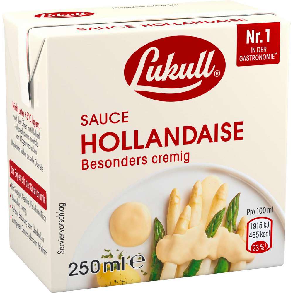 Produktabbildung Lukull Sauce Hollandaise