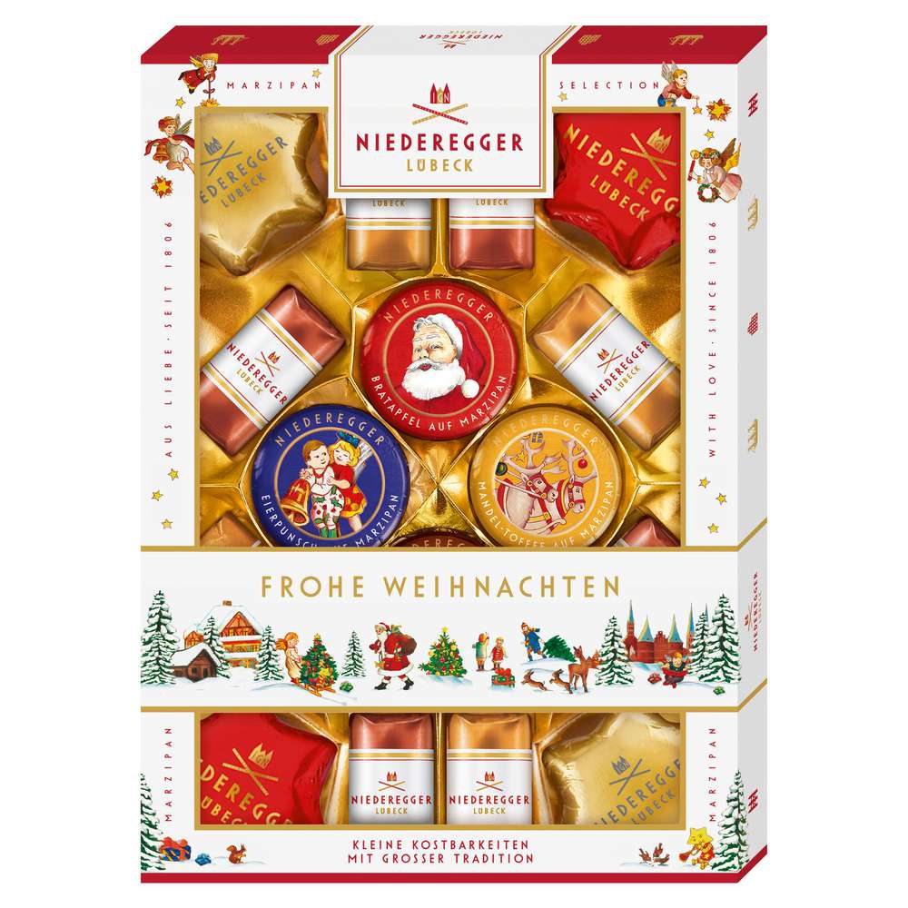 Produktabbildung Niederegger Weihnachtsmarzipanerie