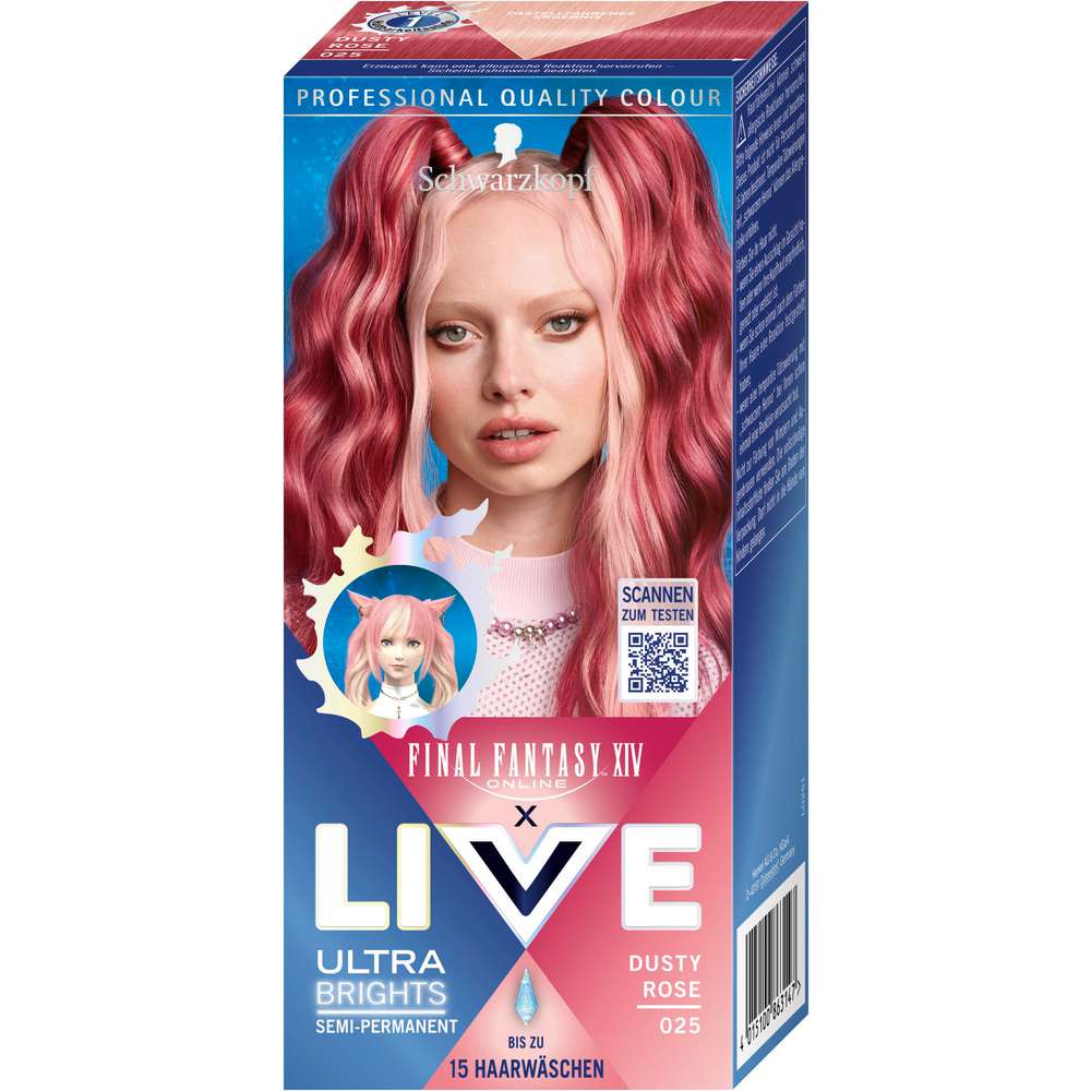 Produktabbildung Schwarzkopf Live Ultra Brights, 025 Dusty Rose