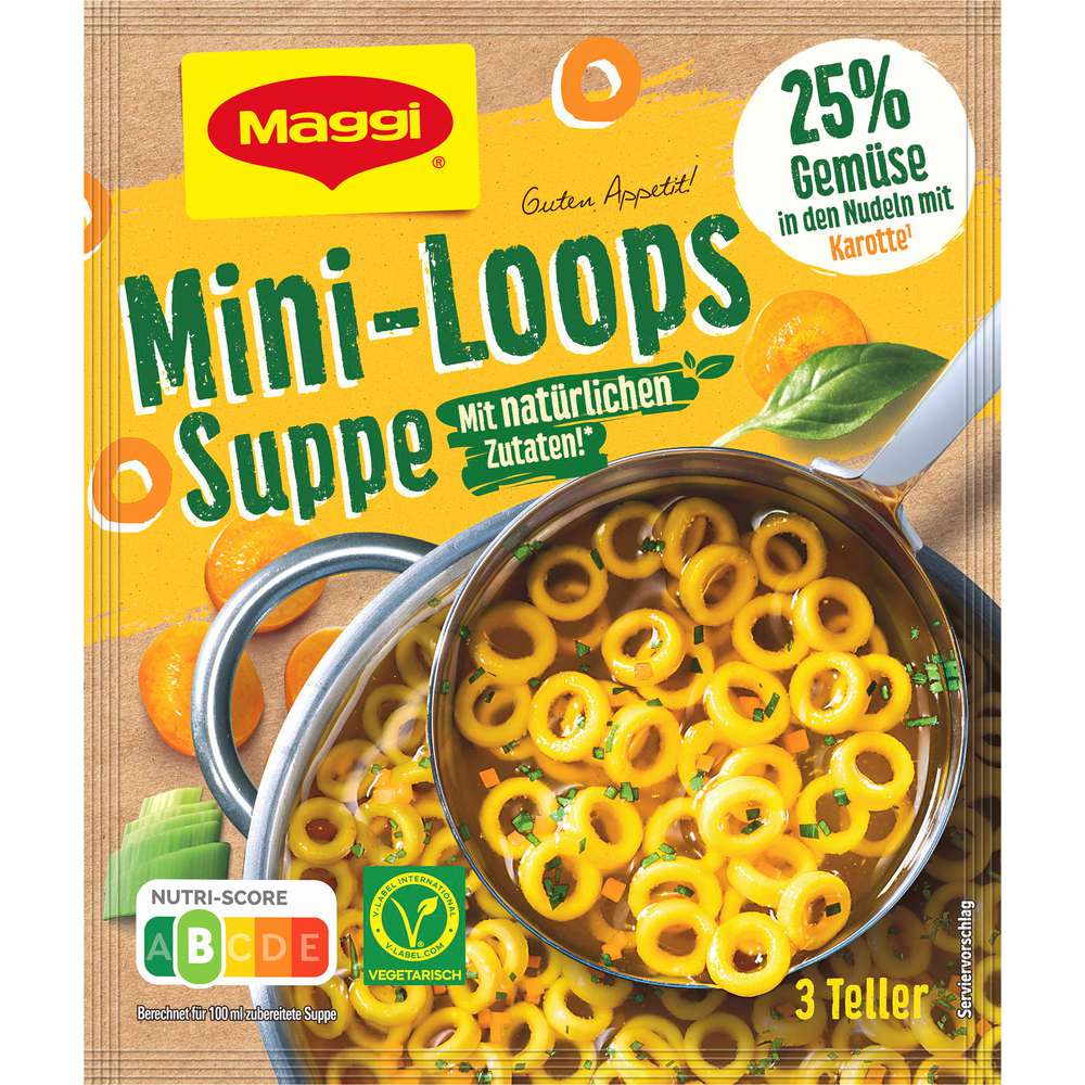 Produktabbildung Maggi Suppe Guten Appetit, Mini Loops