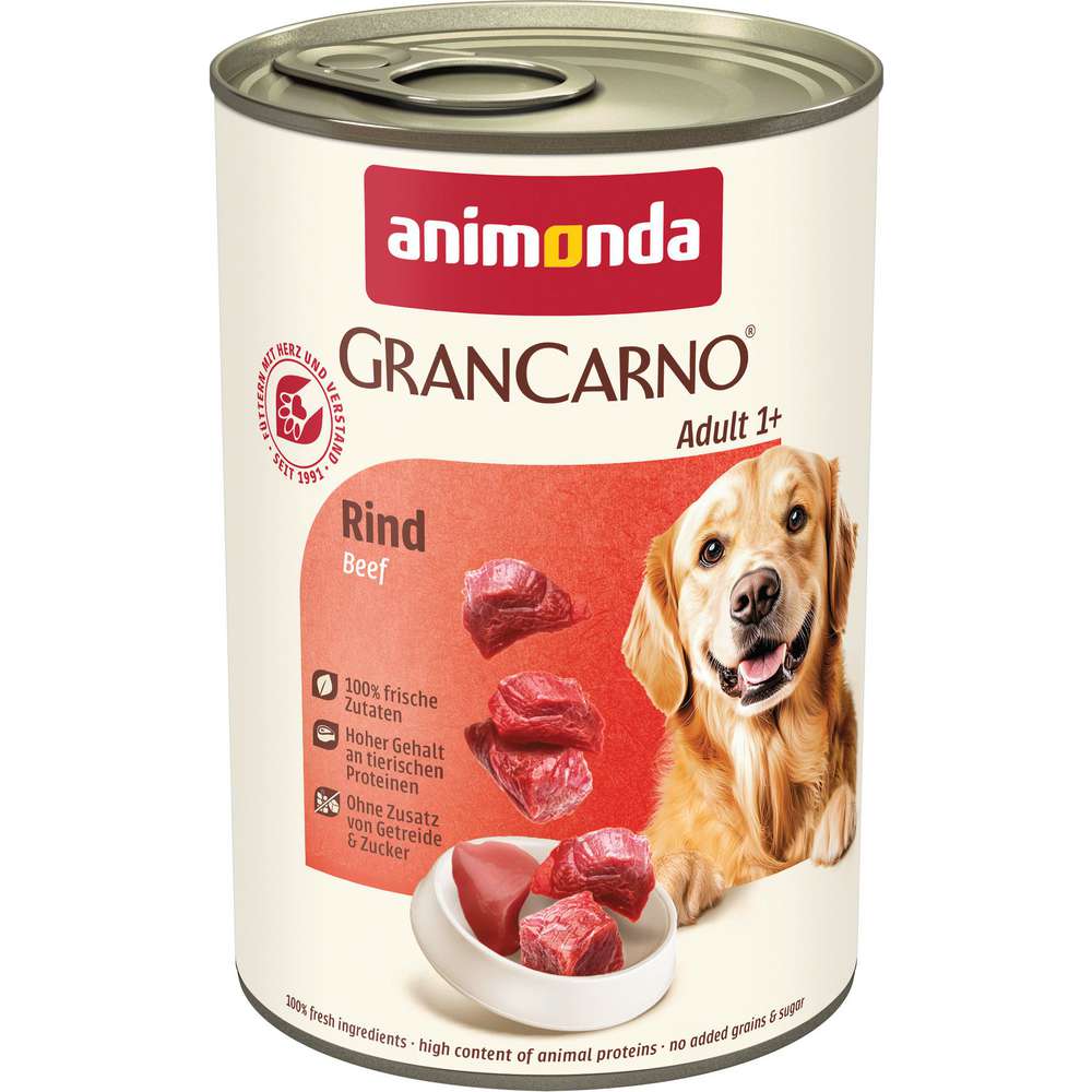Produktabbildung animonda Hunde-Nassfutter Gran Carno Adult, Rind