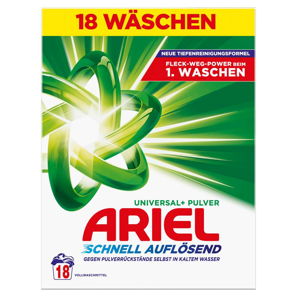 Produktabbildung Ariel Universal-Waschmittel, Pulver