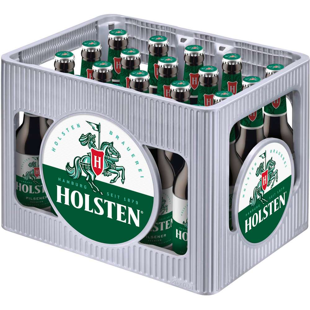 Produktabbildung Holsten Premium Pilsener Bier, 4,8 % (20x 0,500 Liter)