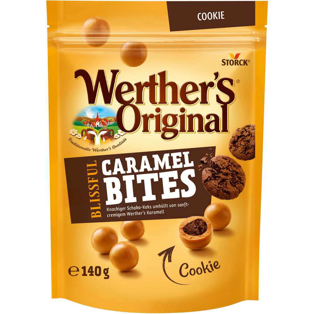 Produktabbildung Werther´s Original Caramel Bites Cookie