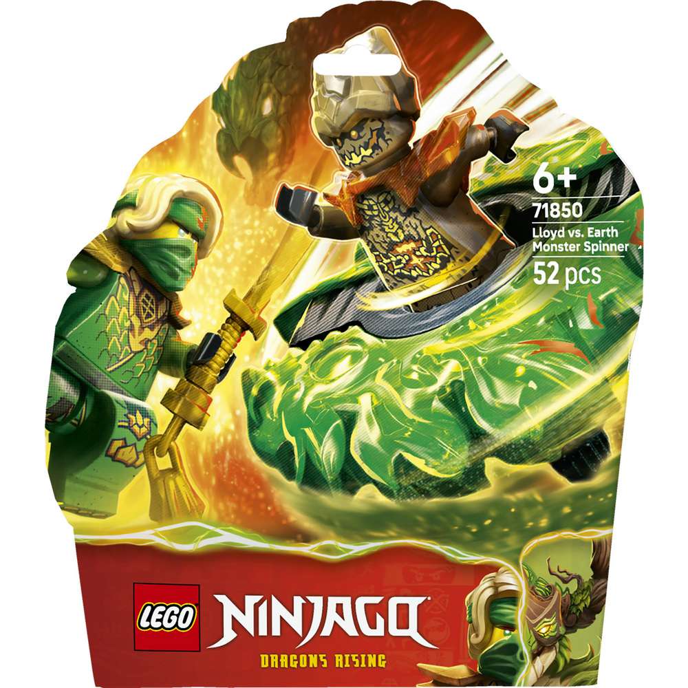Produktabbildung Lego LEGO NINJAGO Lloyd vs. Erdmonster-Spinner 71850