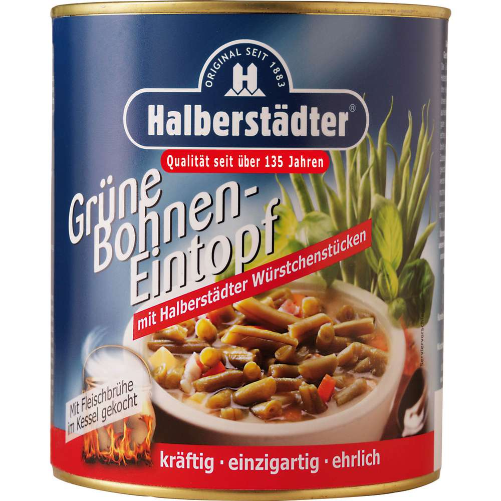 Produktabbildung Halberstädter Grüne Bohnen-Eintopf