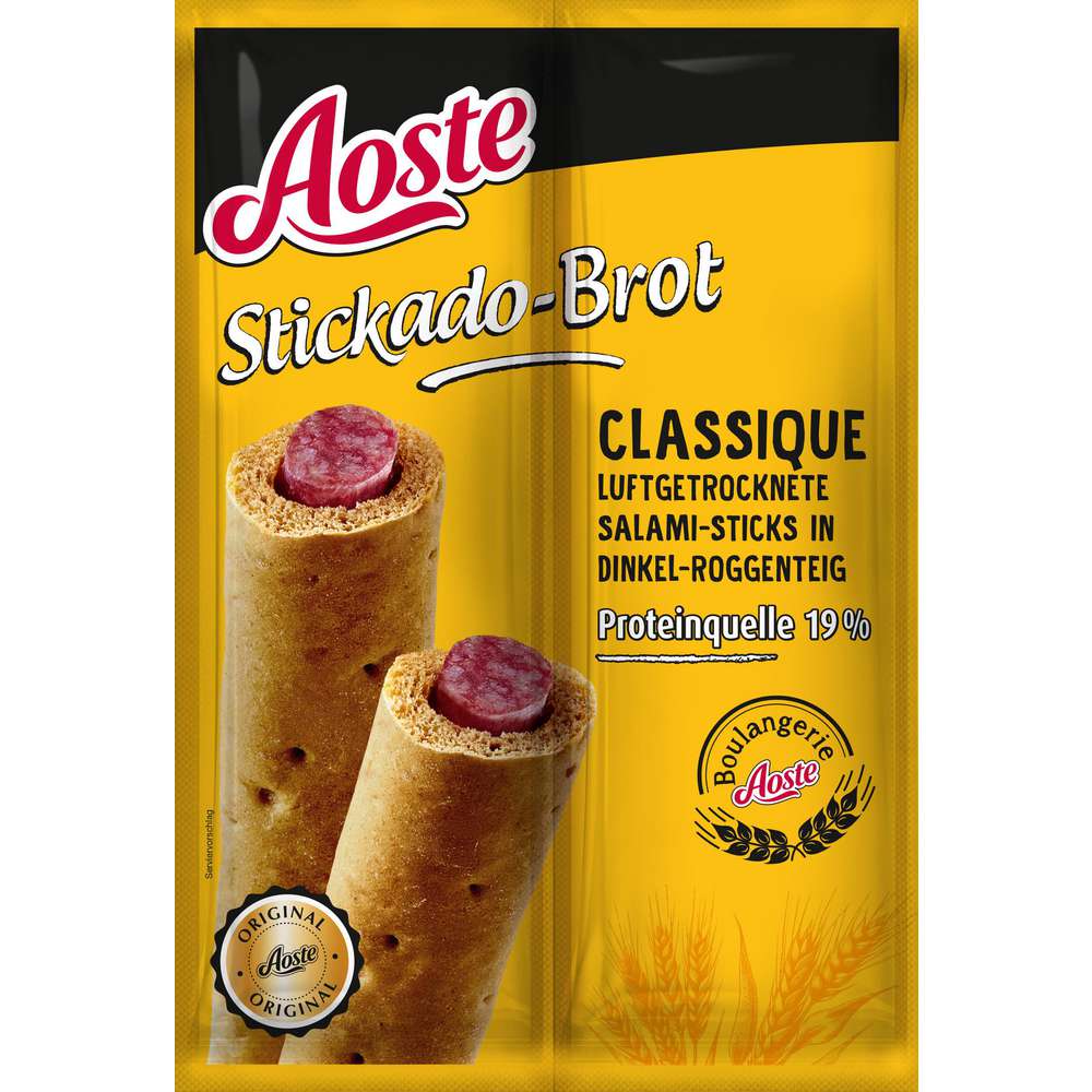 Produktabbildung Aoste Salami Snack Classique Duo