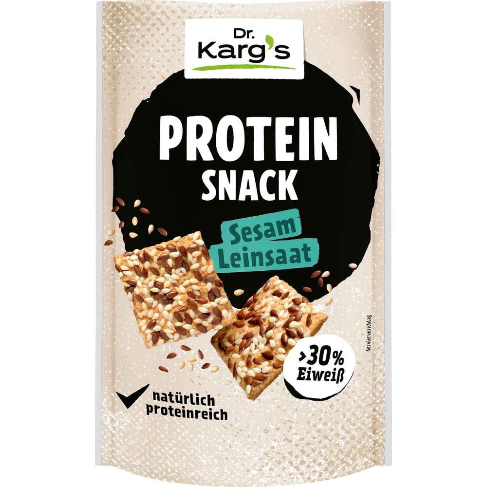 Produktabbildung Dr. Karg's Knäcke Protein-Snack, Sesam Leinsaat