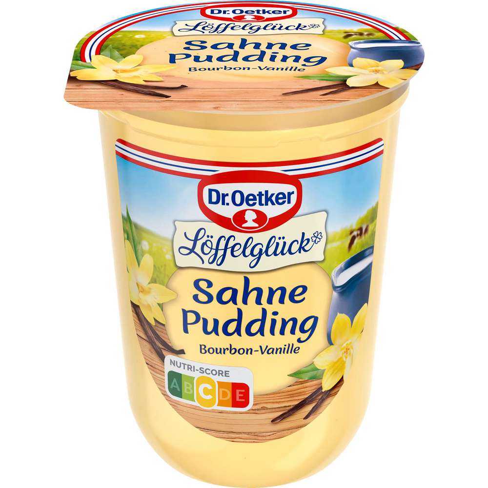 Produktabbildung Dr. Oetker Sahne Pudding Löffelglück, Bourbon Vanille