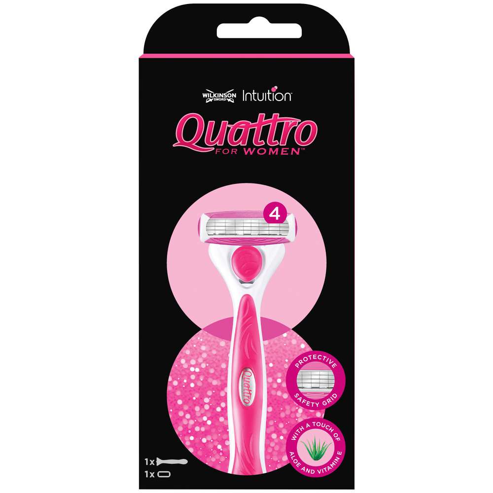 Produktabbildung Wilkinson Rasierer Quattro For Women