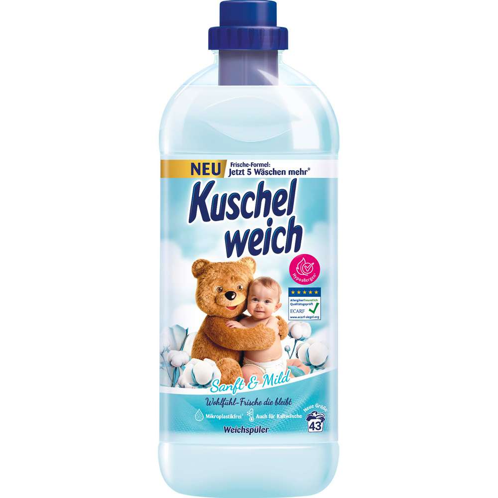 Produktabbildung Kuschelweich Weichspüler, Sanft & Mild