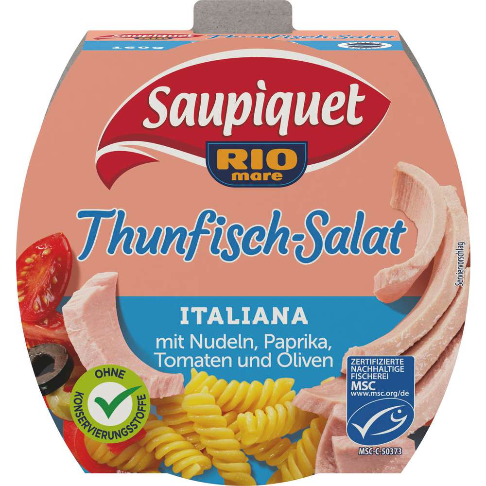 Produktabbildung Saupiquet MSC Thunfisch Salat, Italiana