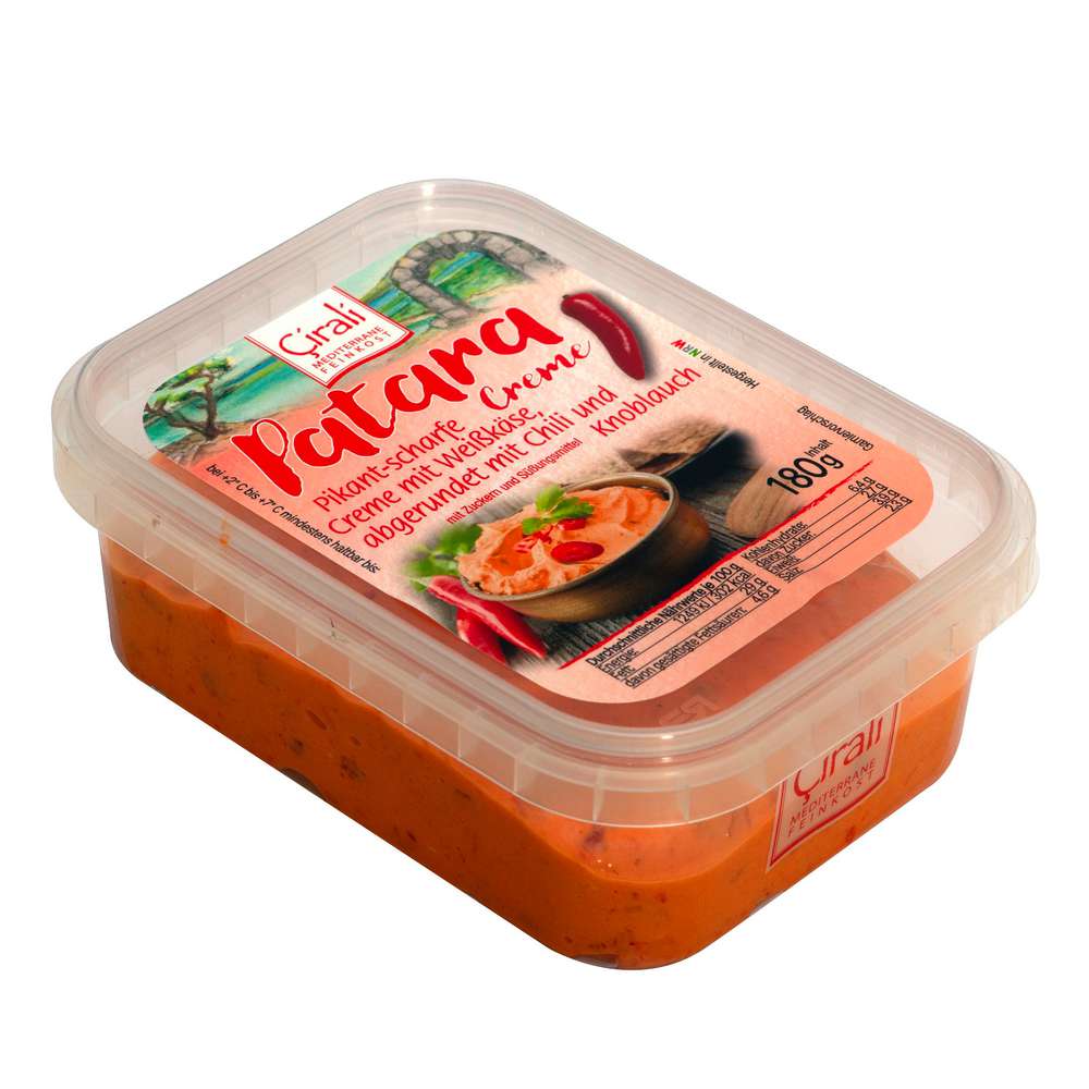 Produktabbildung Ölmez Cirali Aufstrich Patara, Weißkäse/Chili/Knoblauch