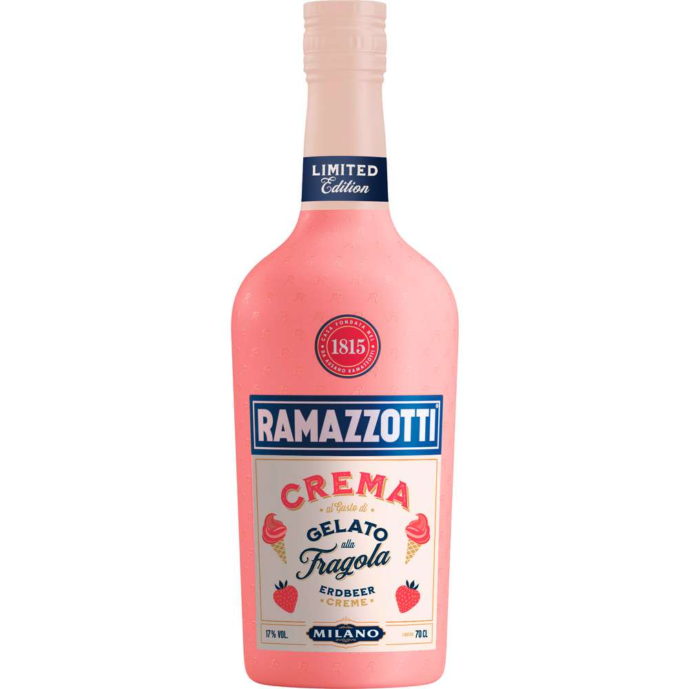 Produktabbildung Ramazzotti Gelato alla Fragola  Erdbeer Creme 17 %