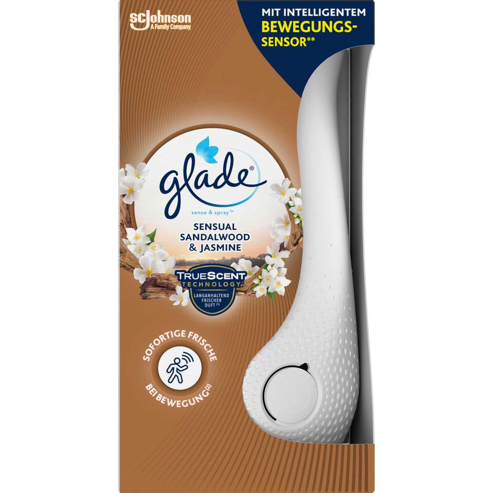 Produktabbildung Glade Lufterfrischer Sense & Spray Original, Sensual Sandalwood & Jasmine