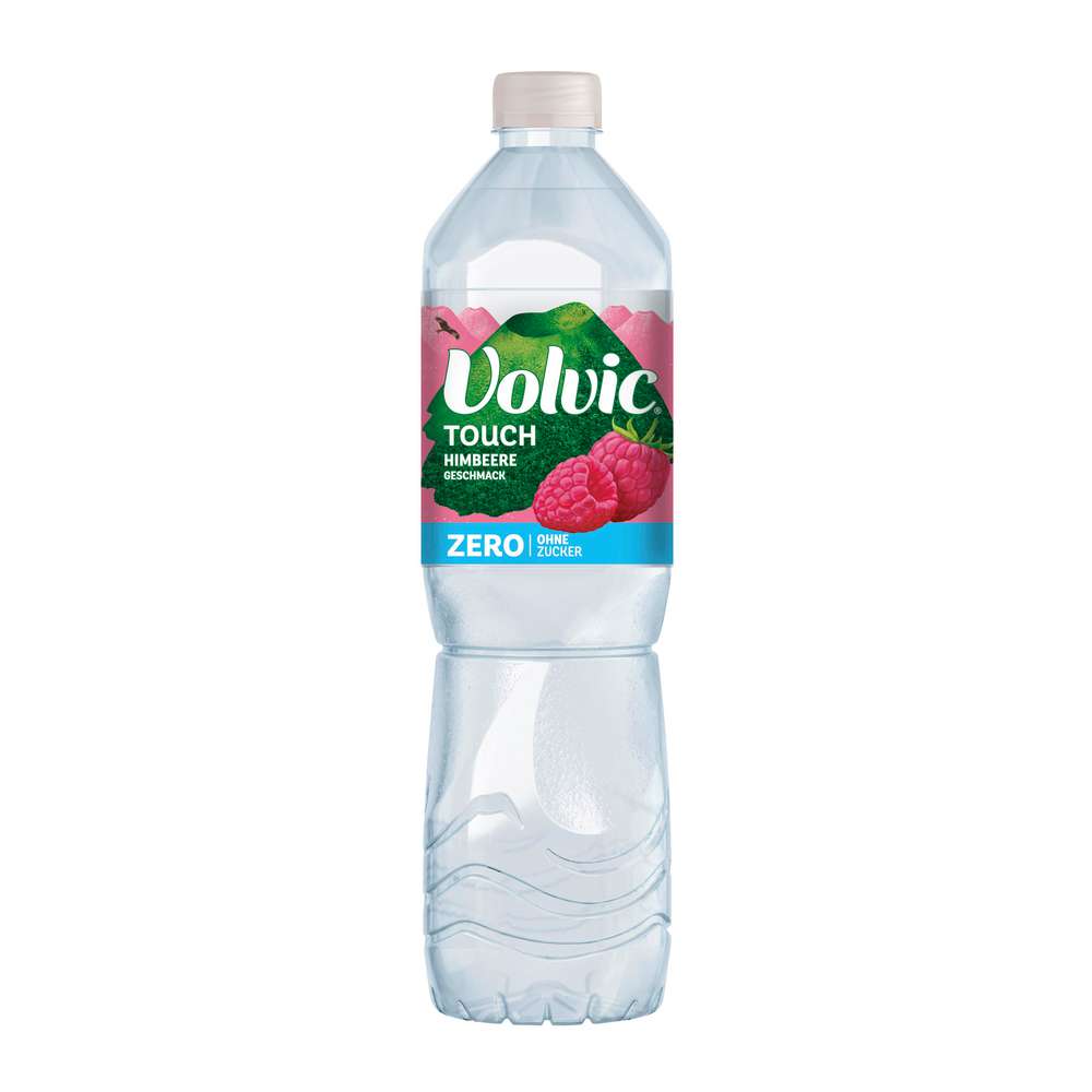 Produktabbildung Volvic Mineralwasser Touch, Himbeere Zero