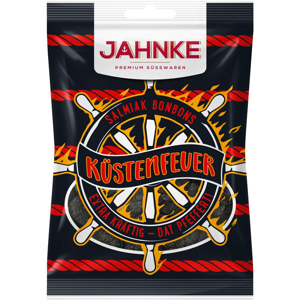 Produktabbildung JAHNKE Küstenfeuer Lakritz Bonbons