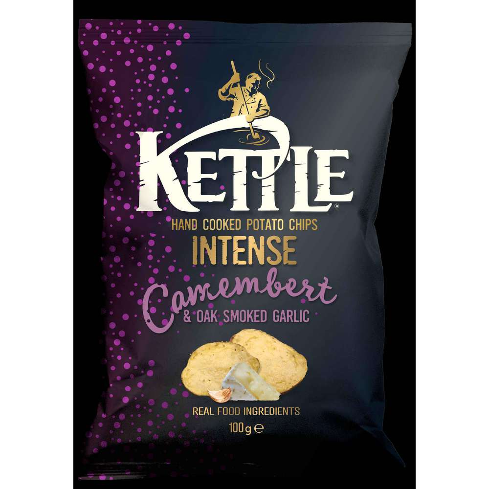 Produktabbildung Kettle Chips, Camember-Garlic