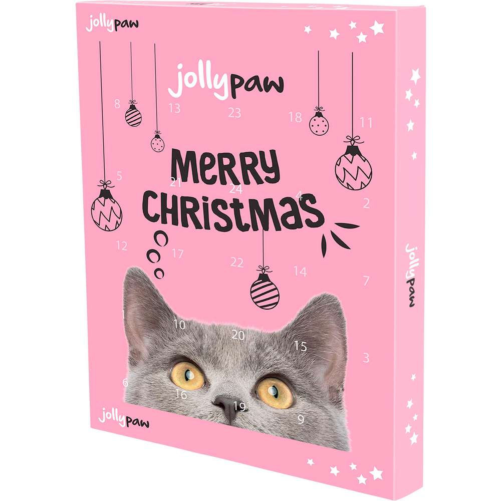 Produktabbildung Jollypaw Adventskalender für Katzen