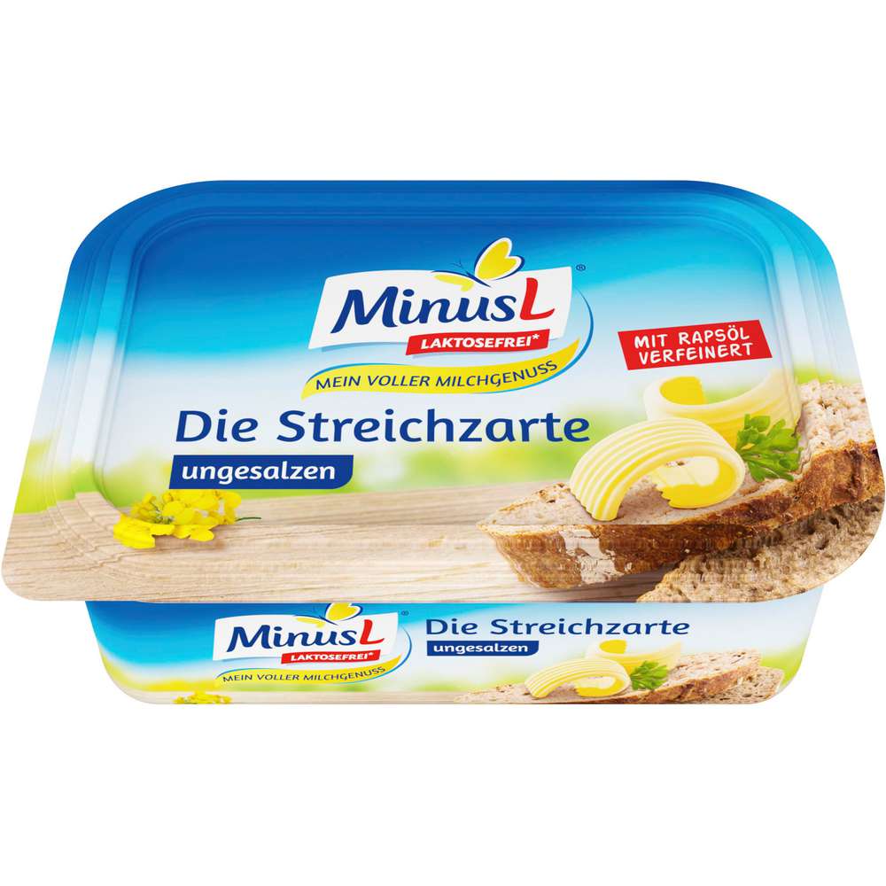 Produktabbildung Minus L Butter Die Streichzarte ungesalzen, laktosefrei