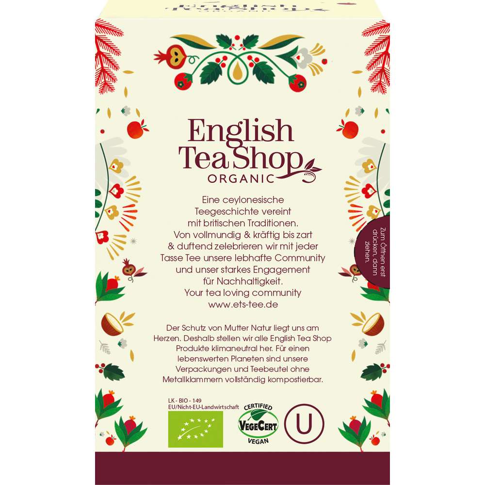Produktabbildung English Tea Shop Bio Tee Frohe Weihnachten