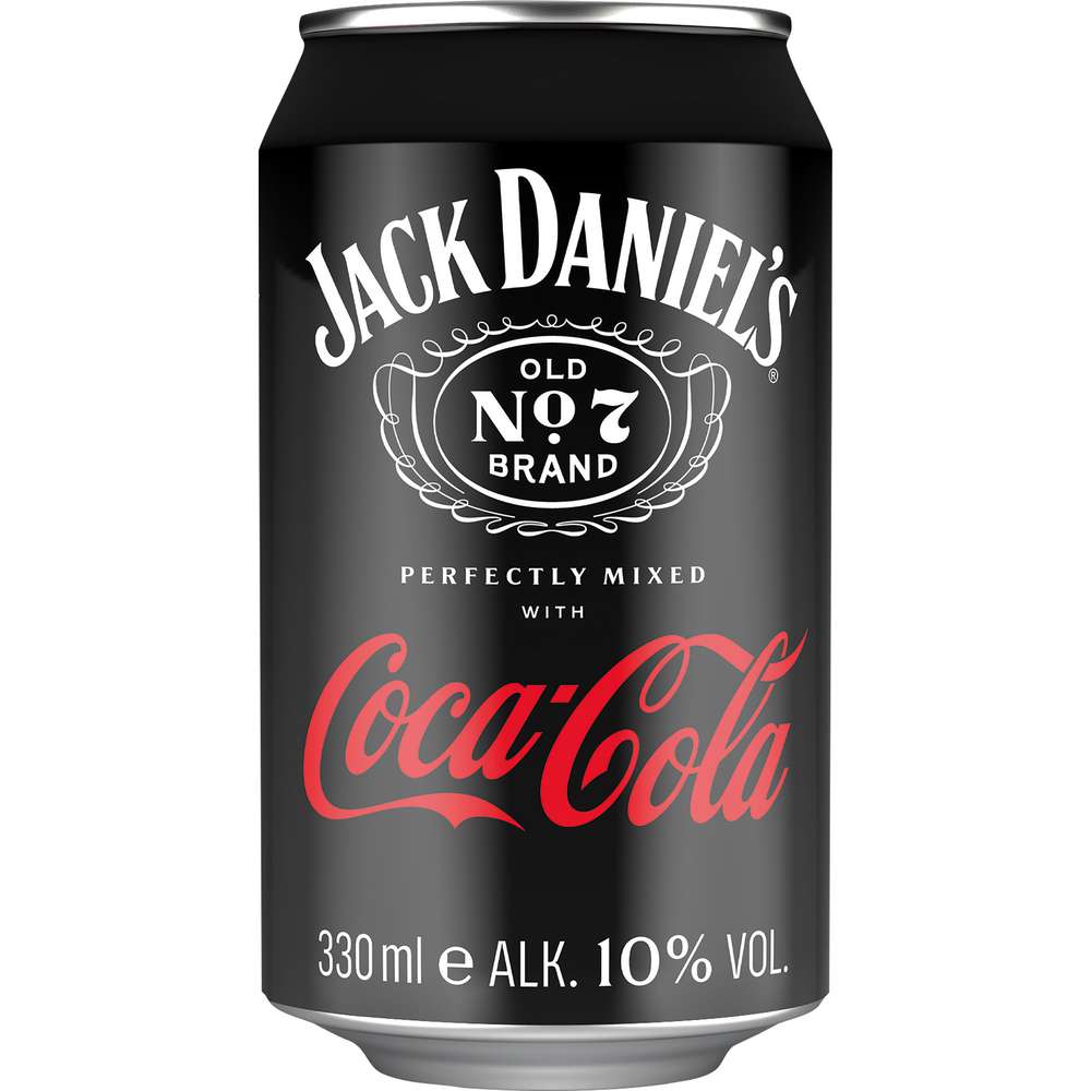Produktabbildung Jack Daniel's Whisky-Cola aus der Dose 10%