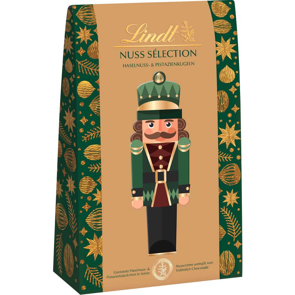 Produktabbildung Lindt Pralinen Kugeln, Haselnuss & Pistazie