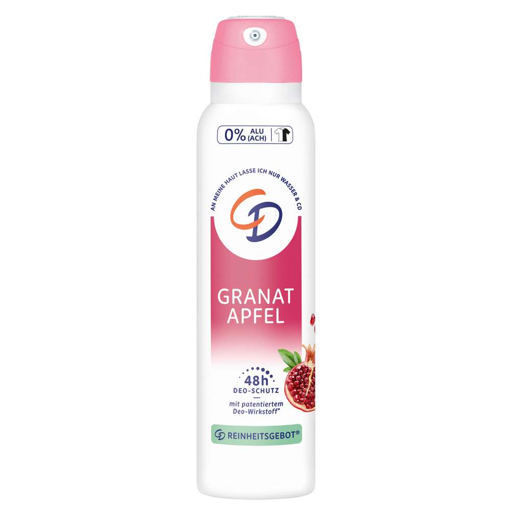 Produktabbildung CD Deospray, Bio Granatapfel