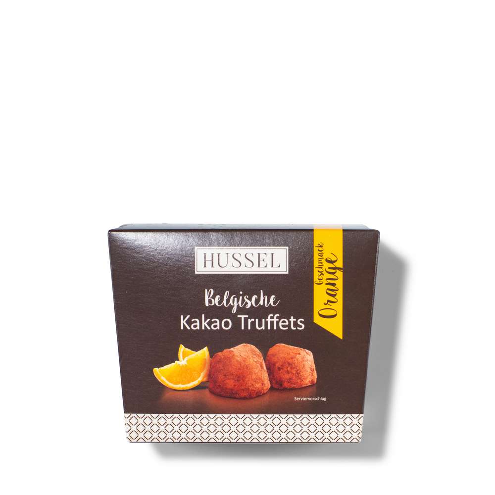 Produktabbildung Hussel Belgische Kakao Truffets Orange