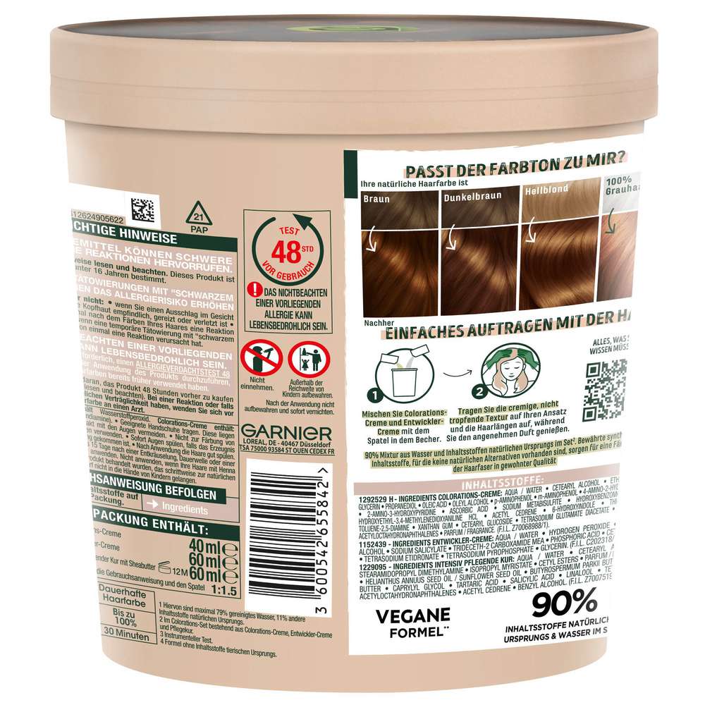 Produktabbildung Garnier Good Haarfarbe, 6.35 Ginger Toffee